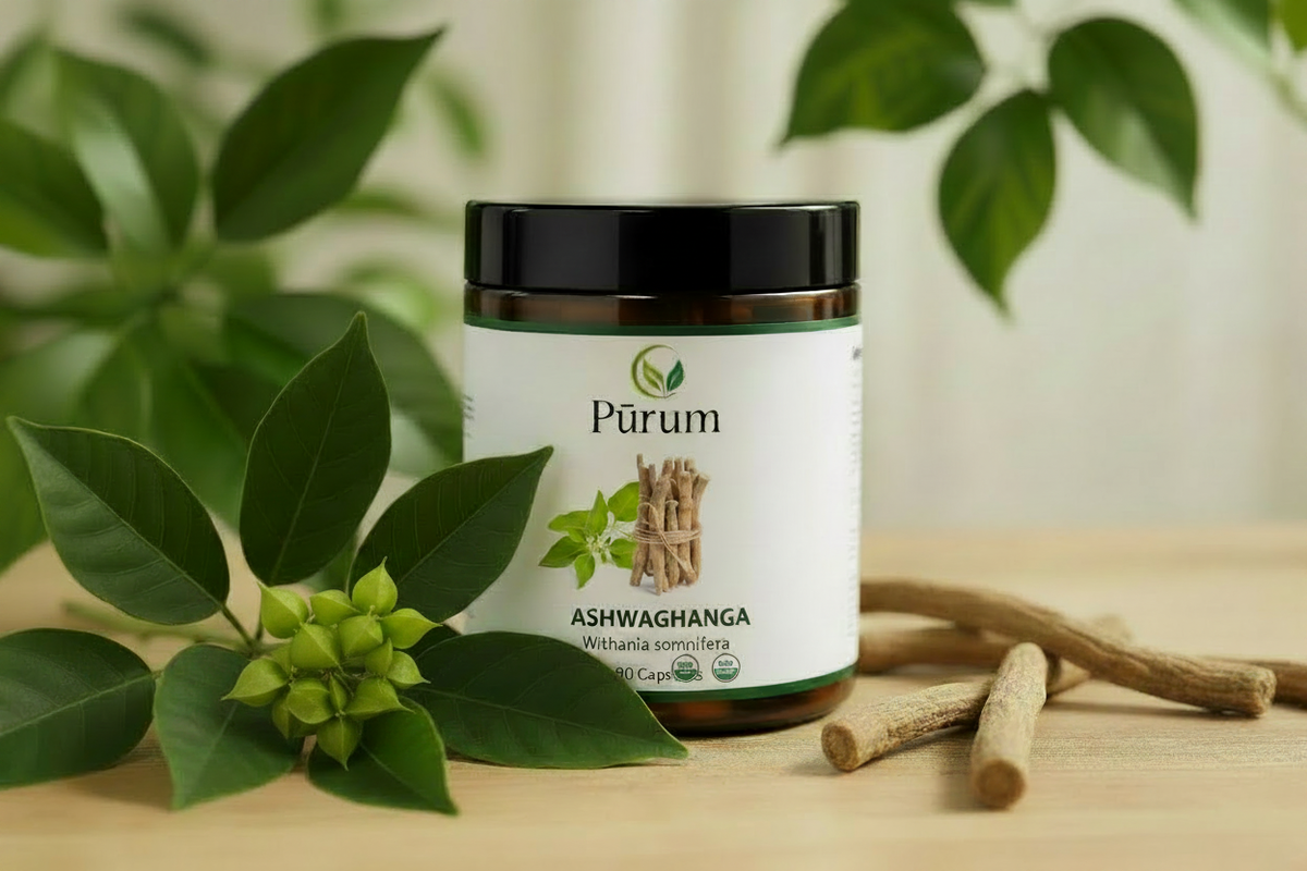 Pūrum Ashwagandha Jar - Correct Berry Pods